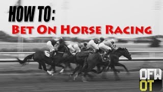 DFWOT How to bet on a horse race [upl. by Nawor]