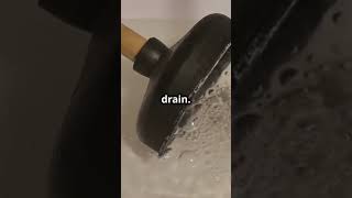 How to unblock your clogged sink at home howto [upl. by Annahsohs]