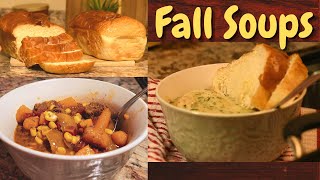 Olive Garden Chicken Gnocchi Soup Copycat  Crockpot Sweet Potato Stew  Fall Soup Collab [upl. by Letsyrc]