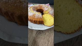 Ciambellone soffice al limone shortvideo divertirsiincucina [upl. by Anivle418]