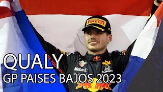 Fórmula 1 GP PAISES BAJOS 2023  la qualy  Los Tapacubos [upl. by Liddy]