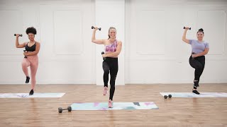 Sculpt and Strengthen Your Arms and Abs With This 30Minute Workout From Anna Renderer [upl. by Andaira]