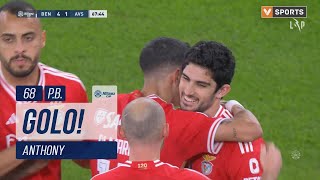 Golo Anthony pb Benfica 41 AVS Taça da Liga 2324  Fase 3  Jornada 3 [upl. by Larry590]