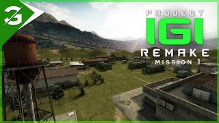 PROJECT IGI Remake  Trainyard  Mission 1  Full Playthrough 1440p 60fps [upl. by Ahsinar]