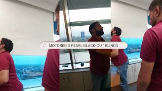 WINDOW COVERING FOR OFFICES  Trending Colours  Manual or Motorised [upl. by Nhguavahs440]