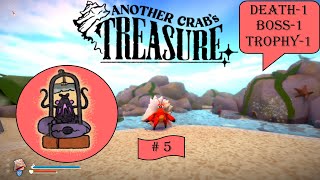 Kril vs Royal Shellsplitter  Another Crabs Treasure 5 [upl. by Ahsen]