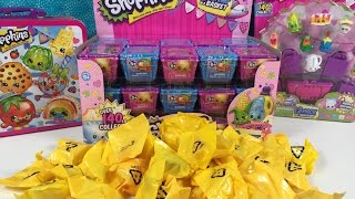 Shopkins PALOOZA Season 1 amp 2 Unboxing 12 Packs Opening [upl. by Katusha]