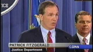 Archive Patrick Fitzgerald CIA Leak Press Conference pt 3 [upl. by Novi]