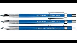 세상에서 제일 잘 팔리는 홀더 샤프 스테들러 780c 마스 테크니코 staedtler mars technico [upl. by Orvil690]