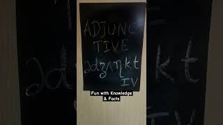 How to pronounce ADJUNCTIVE [upl. by Seldan]