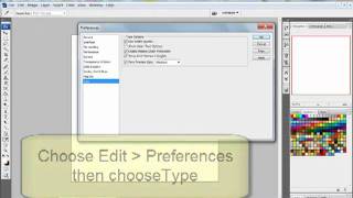 Viewing Fonts in Photoshop and PSE [upl. by Sinnelg]