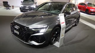 2022 Audi RS 3 Sportback STronic quattro  Exterior and Interior  Auto Zürich Car Show 2021 [upl. by Anaitit]