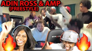 Adin Ross amp AMP FREESTYLE LIVE STREAM REACTION [upl. by Ariday]