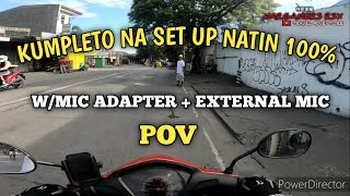 UPDATE SA SET UP  GOPRO HERO 6  HONDA WAVE RSX  MARGAMERS RSX [upl. by Gwendolen303]