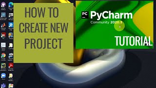 Pycharm Tutorial 1  Create New Project and Python File In Pycharm  Setup for Beginners [upl. by Ahtanoj]