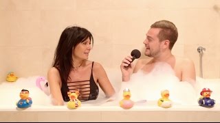 Nathalie La villa des coeurs brisés 2 dans le bain de Jeremstar  INTERVIEW [upl. by Aiasi]