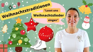 Weihnachtslieder und Weihnachtstraditionen kennen lernen mit Miss Josi  Für Babys und Kleinkinder [upl. by Drucill]