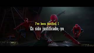 Marvels SpiderMan  Alive  Warbly Jets  Lyrics  Sub Español [upl. by Anial]