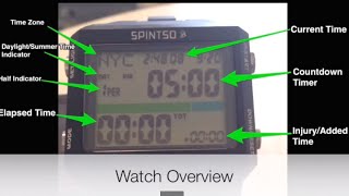 SPINTSO Referee Watch Demo [upl. by Kcirddec350]