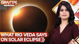 Rig Veda may have the earliest mention of a solar eclipse  Gravitas  World News  WION [upl. by Fitzsimmons]