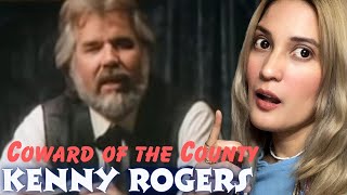 First Time Reaction to Kenny Rogers’ “Coward of the County” [upl. by Hctud439]