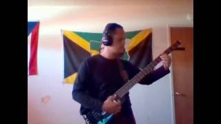 Gregory Isaacs  The Fugitive reggae bass cover [upl. by Lubba]