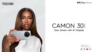 TECNO CAMON 30  Sony Sensor with AI Imaging [upl. by Yoreel917]