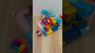 Satisfying Marble Run Race ASMR ✨528 🔵🟡🔴marblerun marblerace marblerunraceasmr [upl. by Adnaral784]