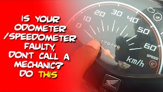 Troubleshooting and fixing faulty OdometerSpeedometer for 50cc Honda Dio Scooter [upl. by Hey652]