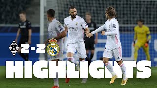 ⚽ GOALS AND HIGHLIGHTS  Borussia Mönchengladbach 22 Real Madrid [upl. by Aysan]