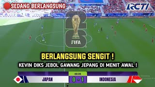 🔴LIVE  JAM TAYANG BERUBAH  INDONESIA VS JEPANG MATCH KE 5 GRUP C KUALIFIKASI PIALA DUNIA 2026 Ilu [upl. by Yoshio]