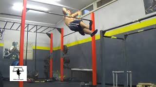 BICEPS FRONT LEVER  New strength element [upl. by Bedad]