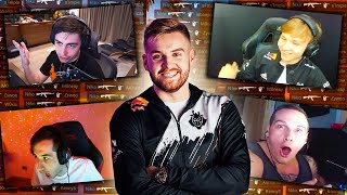 CSGO PROS REACT TO NIKO PLAYS [upl. by Shirleen173]