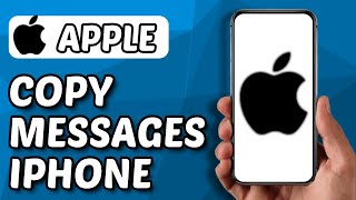 How To Copy Text Messages To Clipboard On iPhone 2024 [upl. by Whitelaw645]