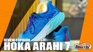 HOKA ARAHI 7  Review y opinión ¿Cuál es su uso recomendado [upl. by Ainolloppa510]