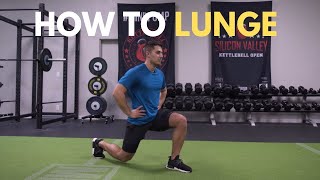 The ONLY Way You Should Be Doing Lunges Build GREAT Legs [upl. by Lechner]