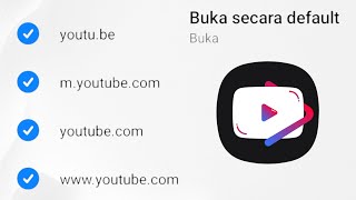 cara mengatur YouTube Vanced menjadi aplikasi Default [upl. by Gnov5]