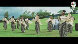 The National Ballet of Rwanda URUKEREREZA performs Umushagiliro  Embassy Festival 2020 [upl. by Nyrret836]