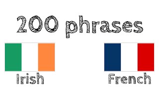 200 phrases  Irlandais  Français [upl. by Zilevi]