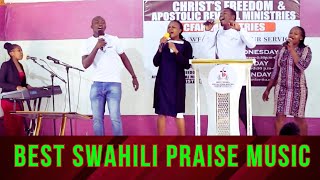 🔺Swahili Gospel MUSIC  Best Swahili PRAISE Songs  CFAR Ministries  Praise and Worship [upl. by Ahsa]