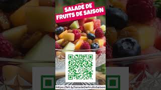 recette de la salade de fruits de saison fraîche et parfumée  🍓 [upl. by Steck]