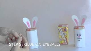 DIY Easter Bunny Juice Boxes  Tutorial from pigskinsandpigtailscom [upl. by Lothair]