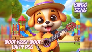 Dog Puppy song woof woof woof  HAPPY DOG SONG [upl. by Niboc763]