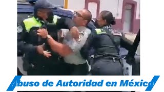 Agente de la Guardia Nacional se niega a recibir multa y agrede a policías de vialidad [upl. by Diamante]