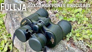 Fullja Binoculars VERY Affordable very entry level optics [upl. by Euk]