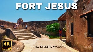 Inside Fort Jesus Museum After 400 years In Mombasa Kenya  4k HDR  Walking Tour africa [upl. by Thetos]