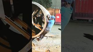 Induction furnace coil repair which is the Rotary drums supported inductotherm [upl. by Gemmell302]