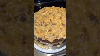 German chocolate cake lovers where y’all at jenniovittles Germanchocolate cake [upl. by Burnard86]