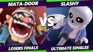 SX 553 Losers Finals  SLASHY Mii Brawler Vs MataDoor Wario Smash Ultimate  SSBU [upl. by Repsac]