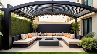 200 NEW Modern Patio Pergola Designs 2024 Home Garden Landscaping ideas TerraceRooftop Garden P5 [upl. by Abih329]